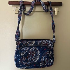Vera Bradley Crossbody Bag Fireworks Paisley